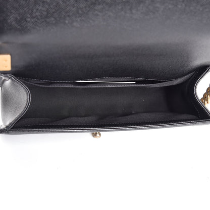Chanel Caviar Quilted Medium Boy Flap Black 5 of 7