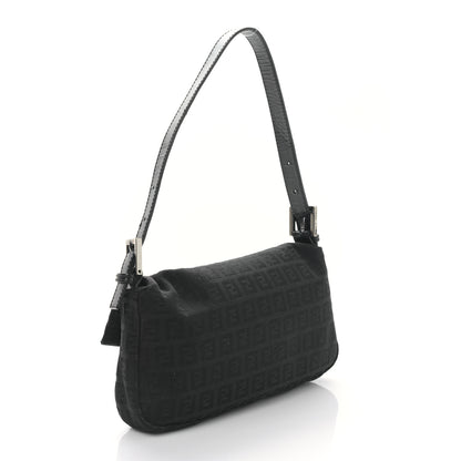 Fendi Zucchino Baguette Black 3 of 9