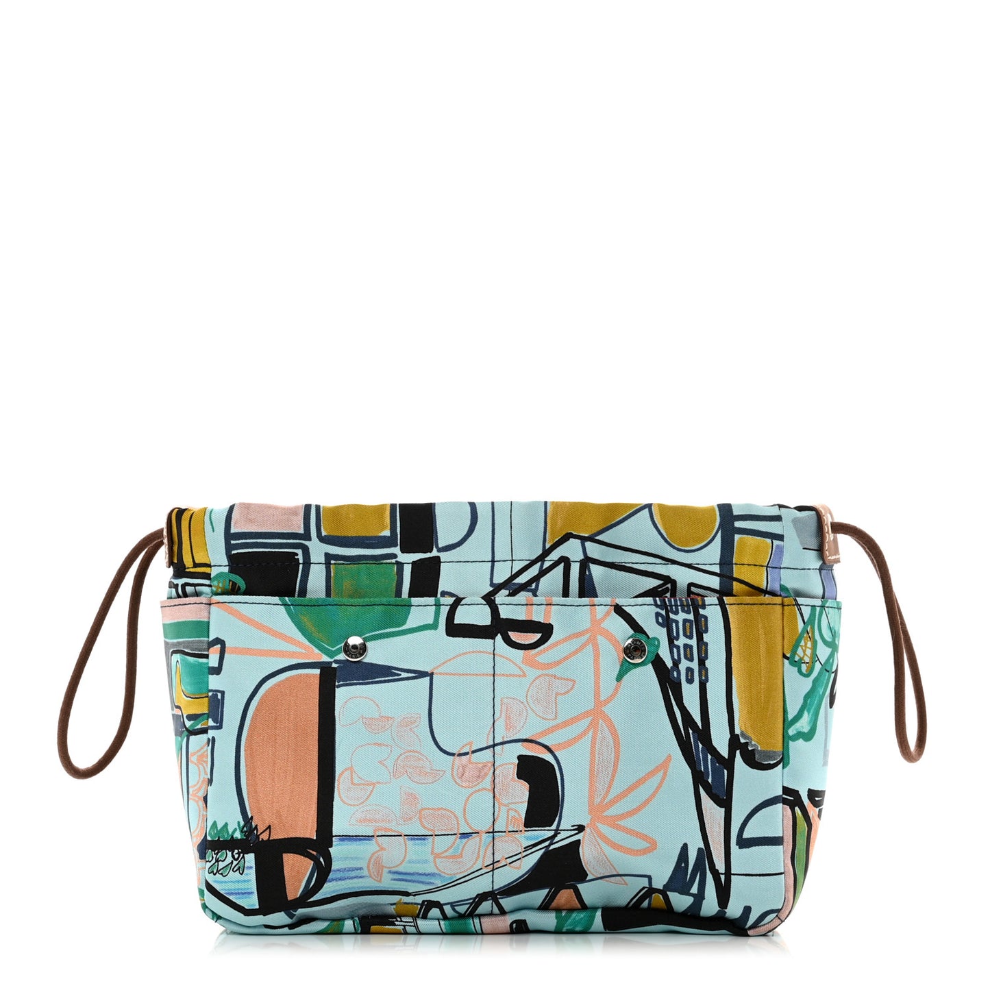 Silk Musardine Barenia Fourbi 20 PM Bag Insert Gold