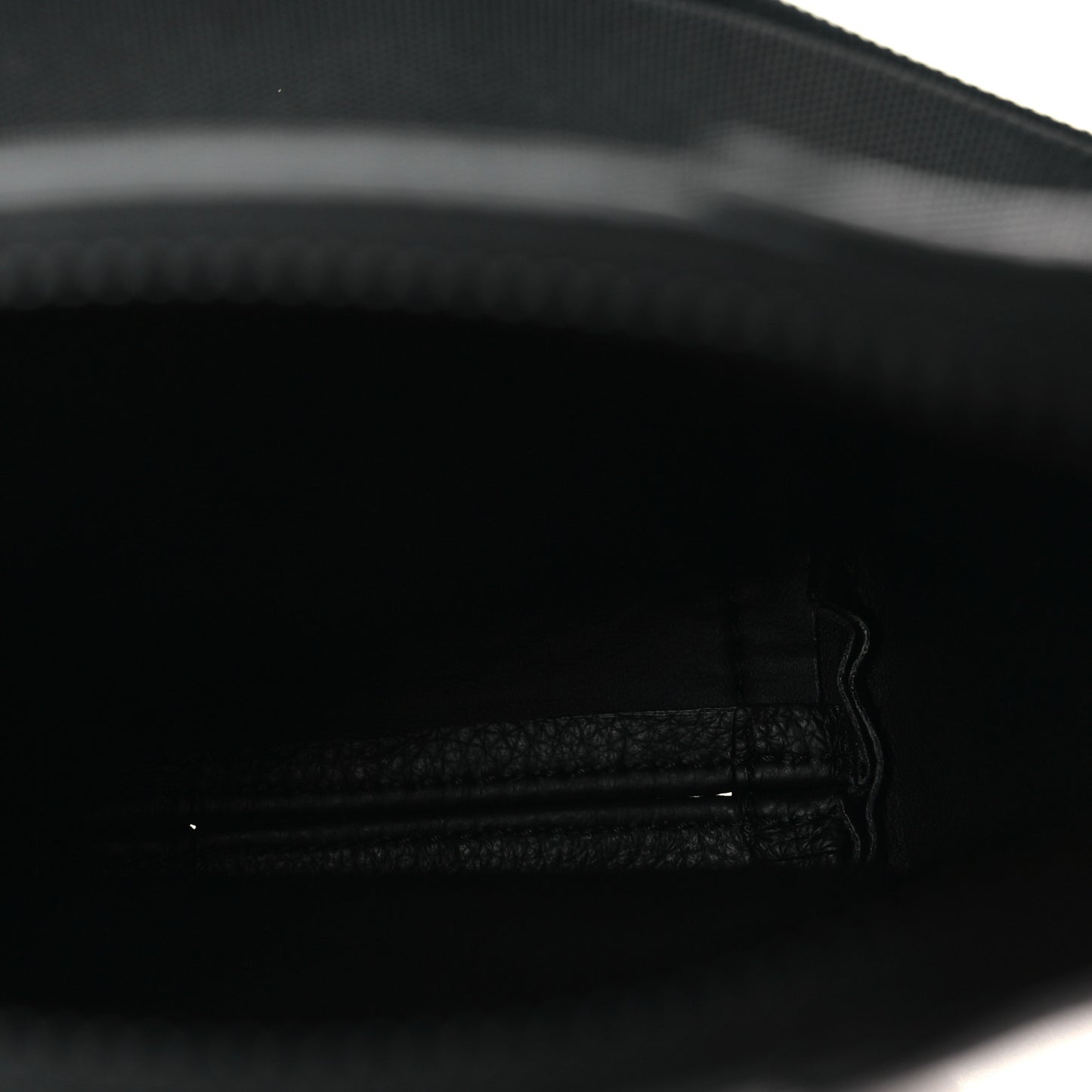 Calfskin Hourglass Phone Holder Bag Black