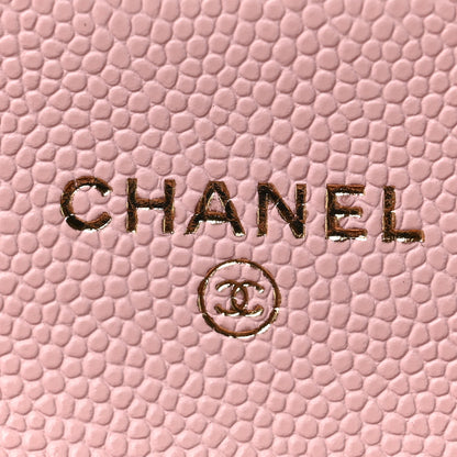 Chanel Caviar Quilted Flap Chain Waist Bag Pink 6 of 11