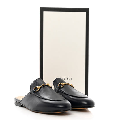 Gucci Malaga Kid Womens Princetown Slippers 37 Blue 9 of 9