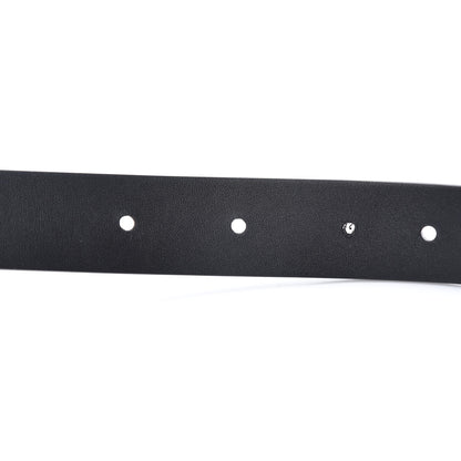 Chanel Calfskin CC Chain Logo Belt 90 36 Black 7 of 11