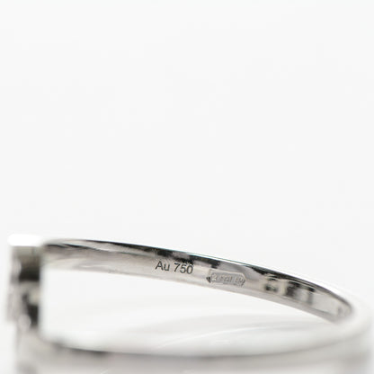 Gucci 18K White Gold Running G Ring 7.5 4 of 6