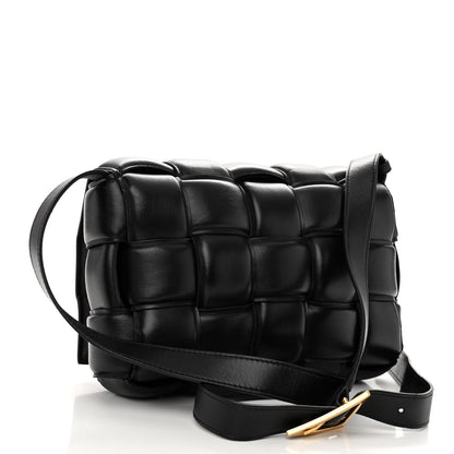 Bottega Veneta Nappa Maxi Intreccio Padded Cassette Crossbody Bag Black 3 of 9