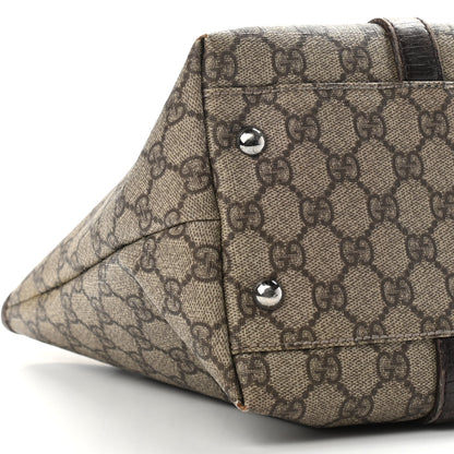 Gucci GG Plus Monogram Medium Joy Tote Dark Brown 9 of 16