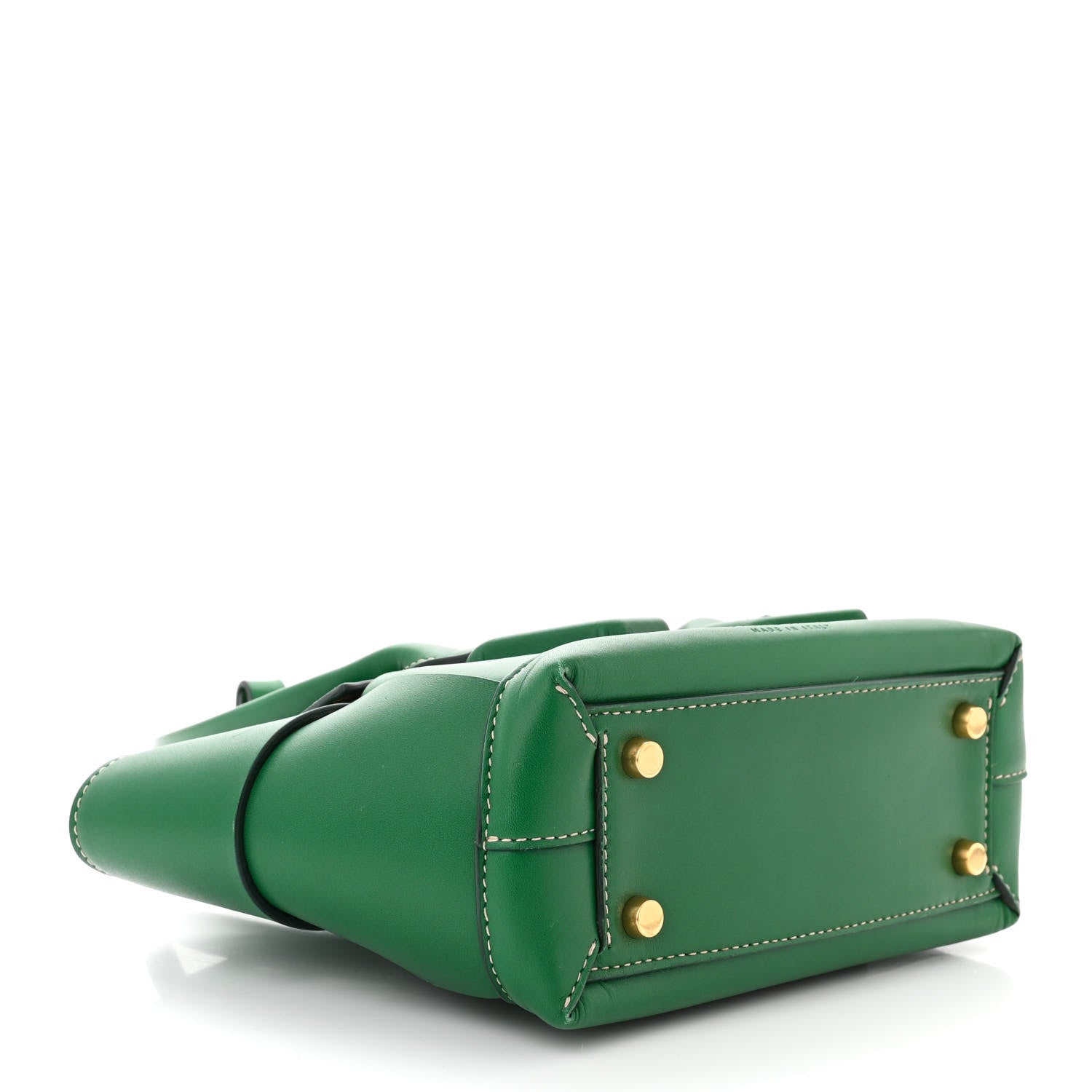 Bottega Veneta Calfskin Mini Maxi Intrecciato Arco Green 4 of 10