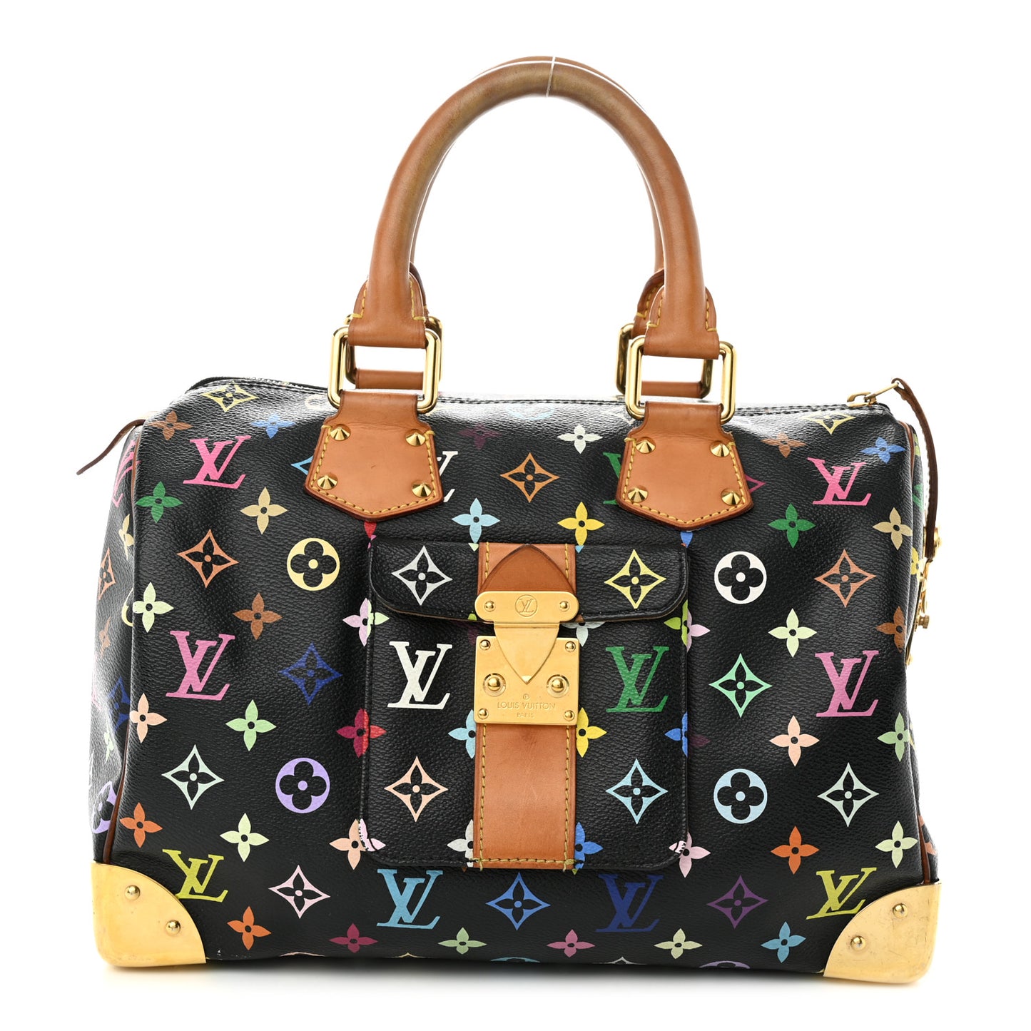 Monogram Multicolor Speedy 30 Black