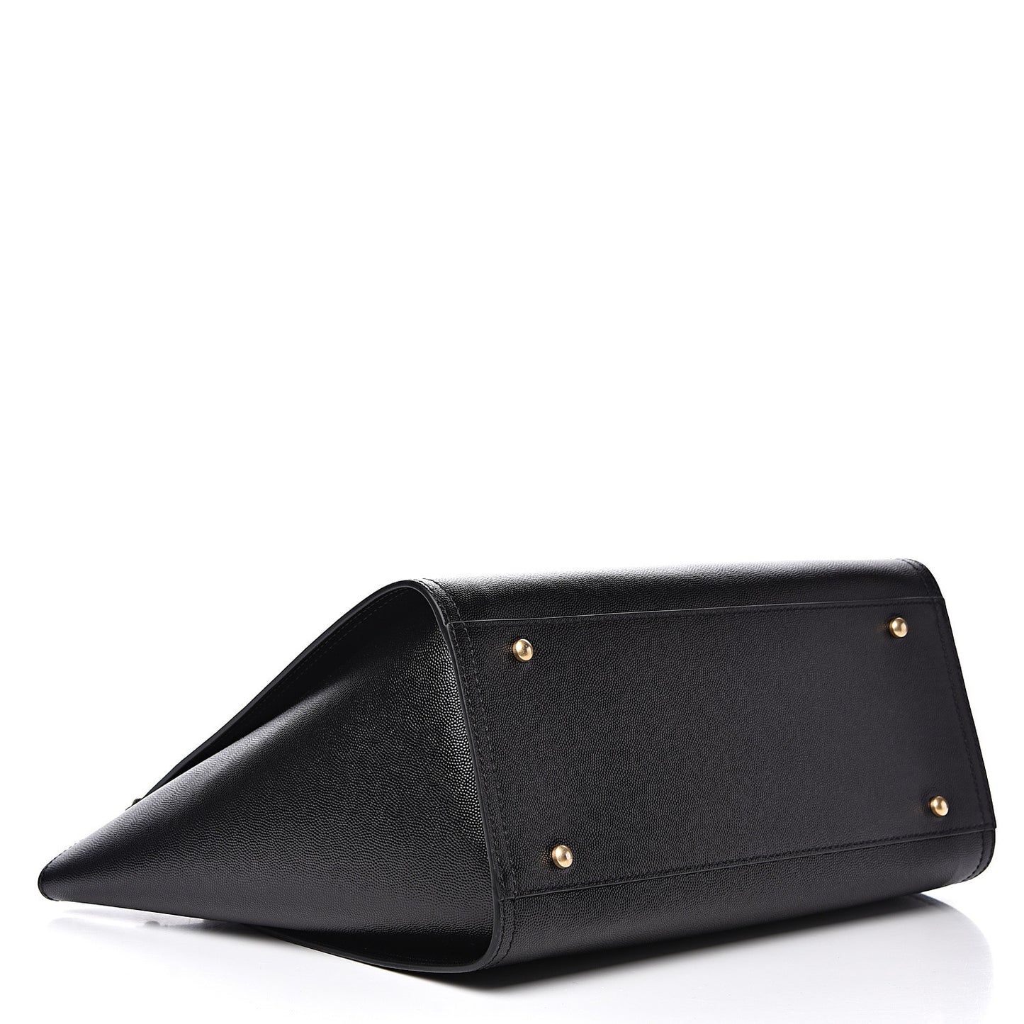 Caviar Small Studded Deauville Tote Black