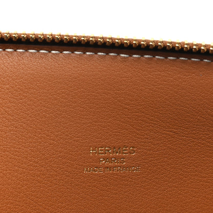 Hermes Epsom Swift Vache Hunter En Desordre 1923 Bolide 25 Gold Fauve 6 of 11