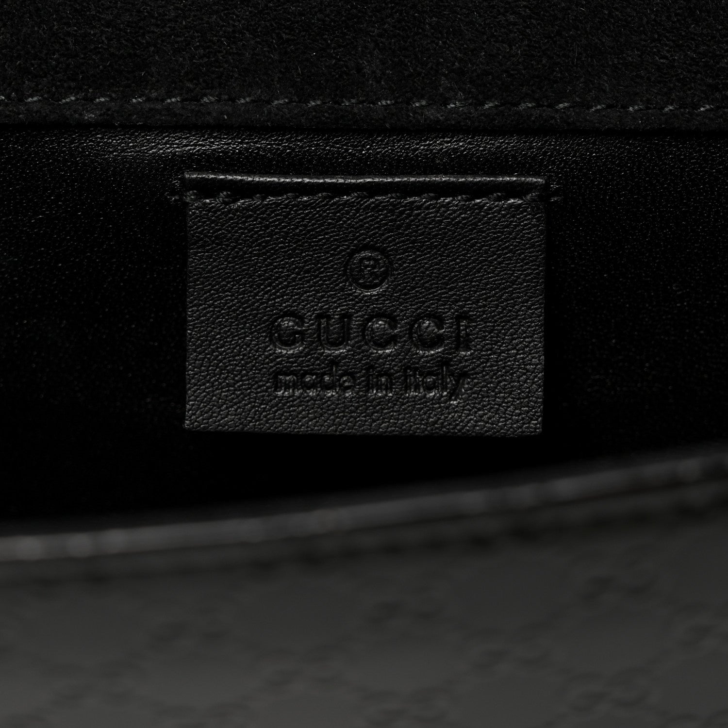 Gucci Patent Microguccissima Small Broadway Clutch Black 6 of 7