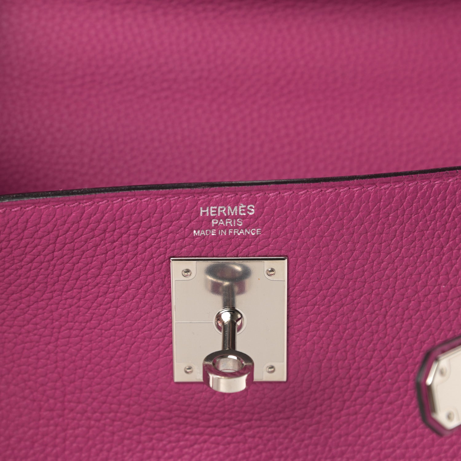 Hermes Togo Kelly Retourne 28 Rose Pourpre 6 of 11