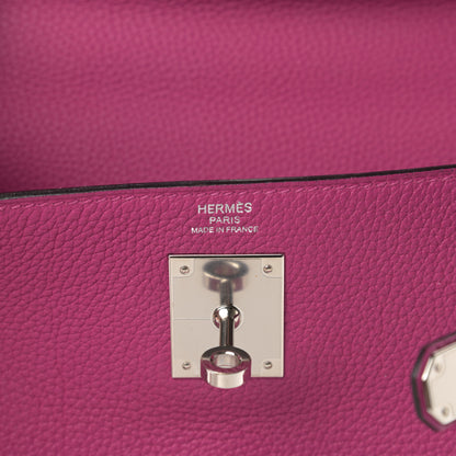 Hermes Togo Kelly Retourne 28 Rose Pourpre 6 of 11
