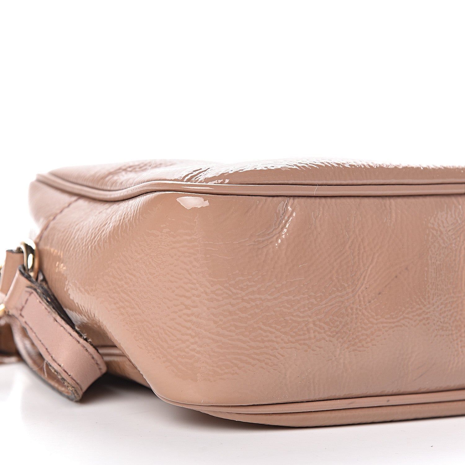Gucci Vernice Naplack Small Soho Disco Bag Dark Cipria 10 of 14