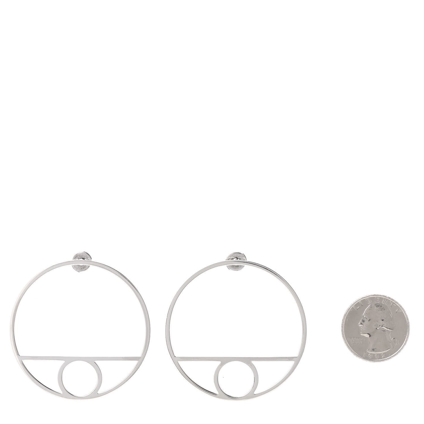 Sterling Silver Chaine D'Ancre Game Earrings