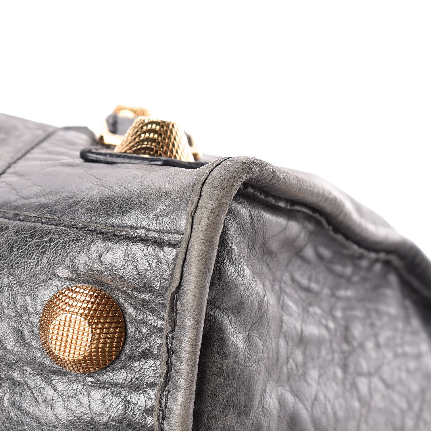 Balenciaga Agneau Giant 21 Gold Hardware Work Anthracite 10 of 13