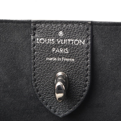 Louis Vuitton Calfskin Lockme Cabas Black 6 of 8