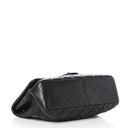 Chanel Lambskin Quilted Jumbo Single Flap Black 4 of 7