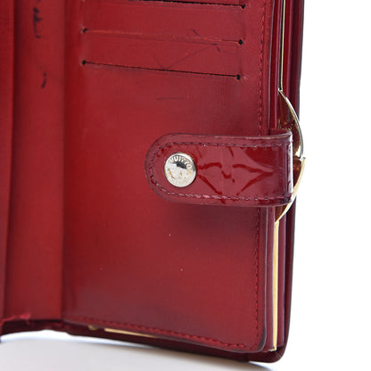 Louis Vuitton Vernis French Purse Wallet Pomme d'Amour 10 of 15