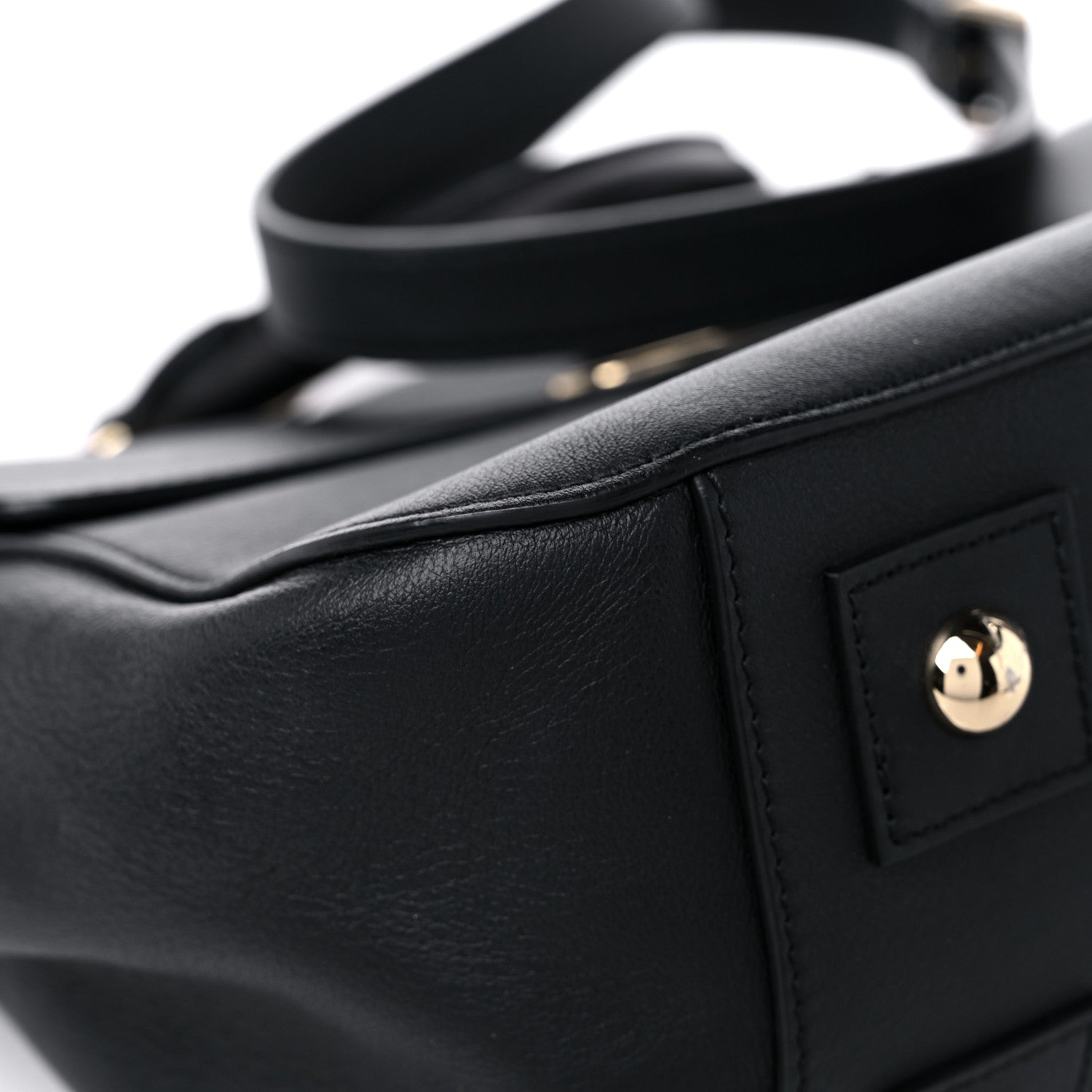 Mulberry Calfskin Suffolk Black 7 of 11