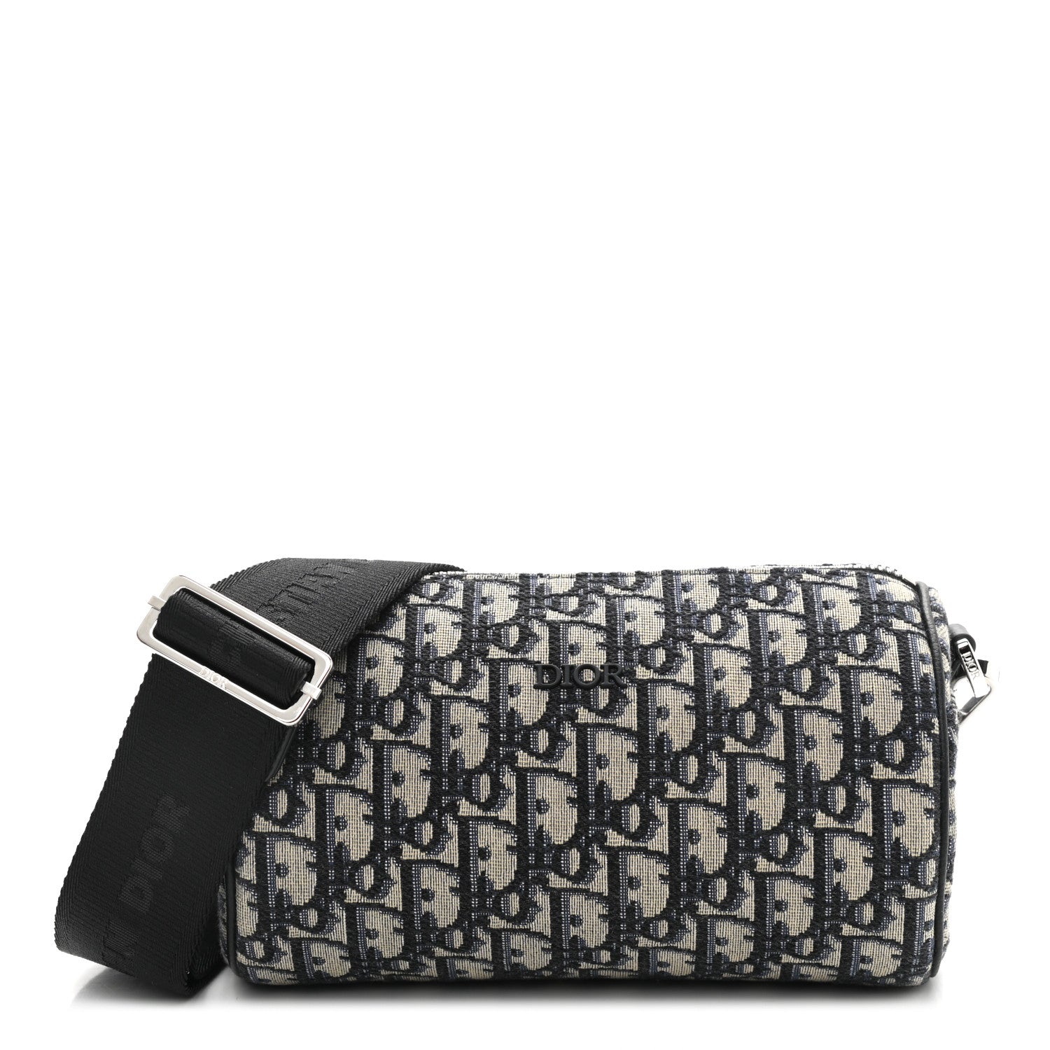 Christian Dior Oblique Roller Messenger Bag Blue 1 of 9