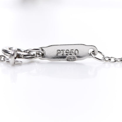 Tiffany Platinum Diamond 1.02ct Solitaire Pendant Necklace 4 of 7