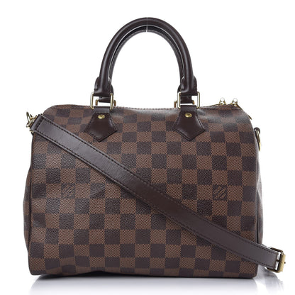 Louis Vuitton Damier Ebene Speedy Bandouliere 25 1 of 8
