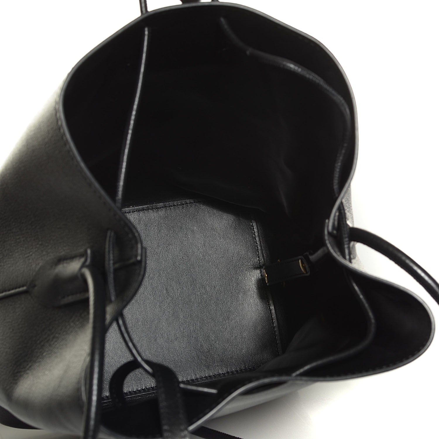 Tom Ford Calfskin Small Tassel Bucket Bag Black 6 of 8