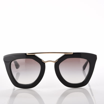 Prada Acetate Cinema Sunglasses SPR 09Q Black 2 of 7