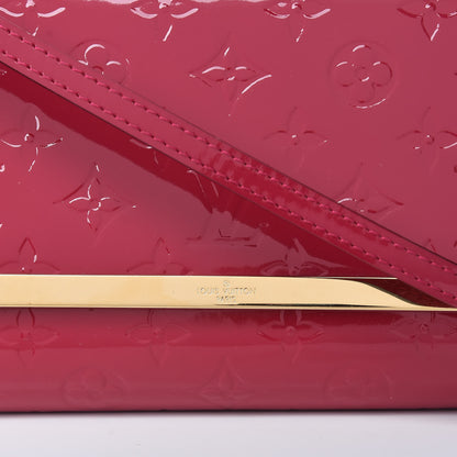 Louis Vuitton Vernis Ana Clutch Rose Indien 9 of 11