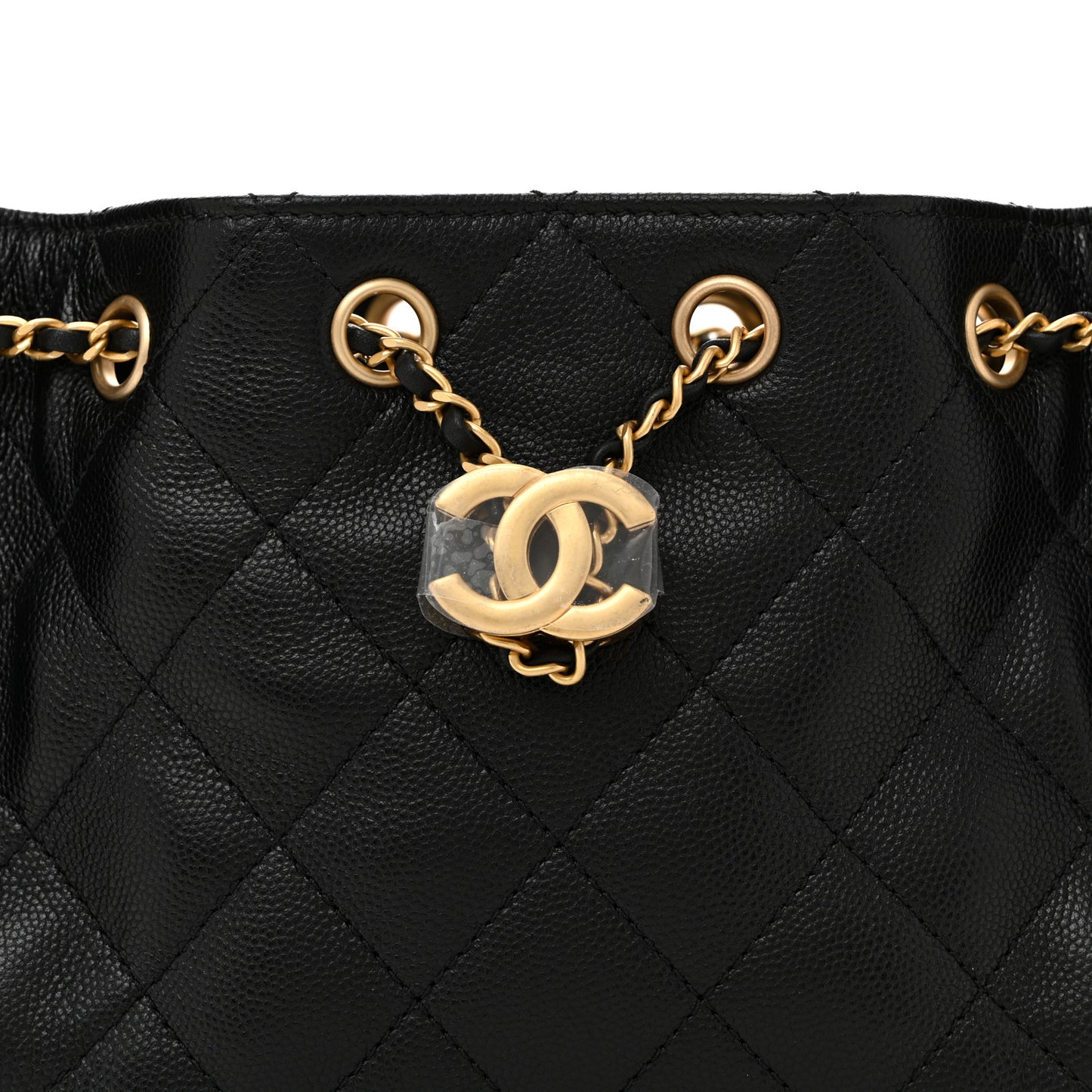 Caviar Quilted Mini Chanel 25 Handbag Black