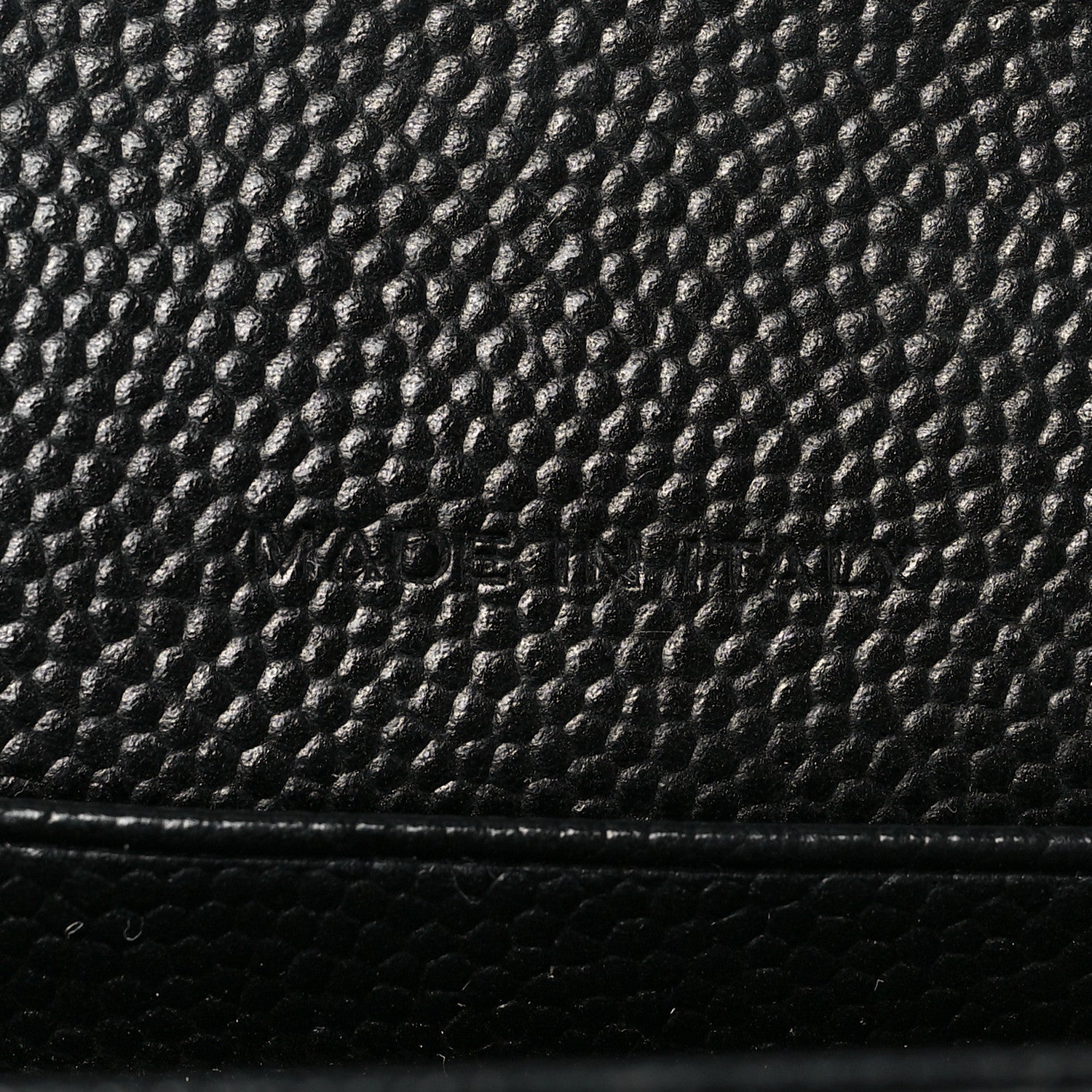Saint Laurent Grain De Poudre Matelasse Chevron Small Monogram Envelope Wallet Black 7 of 8