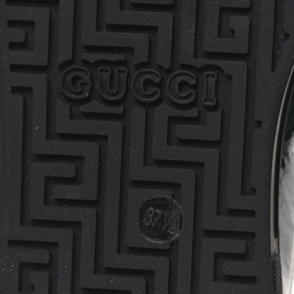 Gucci Crystal GG Monogram Web New Ace Sneakers 37.5 Black 9 of 11