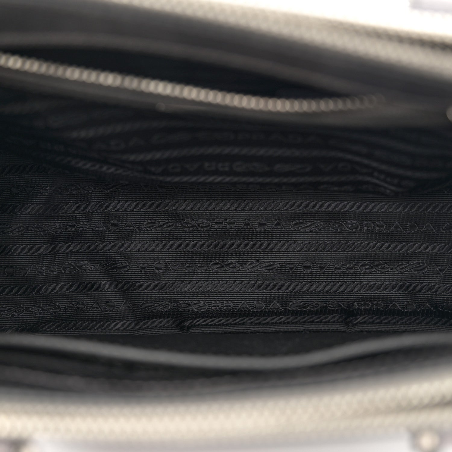 Prada Saffiano Lux Small Galleria Double Zip Tote Cromo 5 of 11