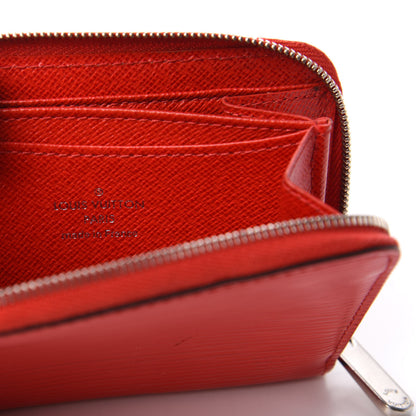 Louis Vuitton Epi Zippy Coin Purse Coquelicot 6 of 6