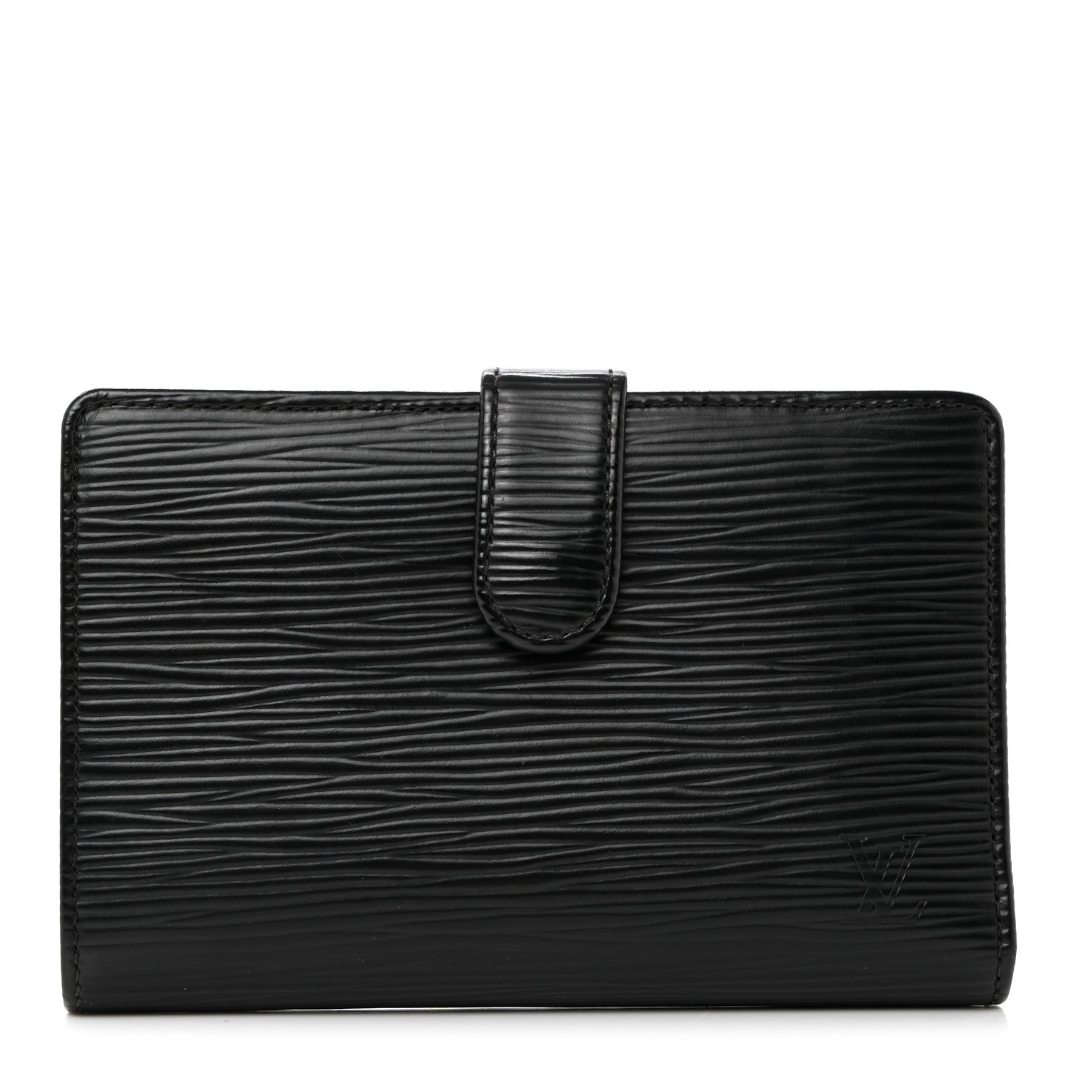 Louis Vuitton Epi French Purse Wallet Black 1 of 7