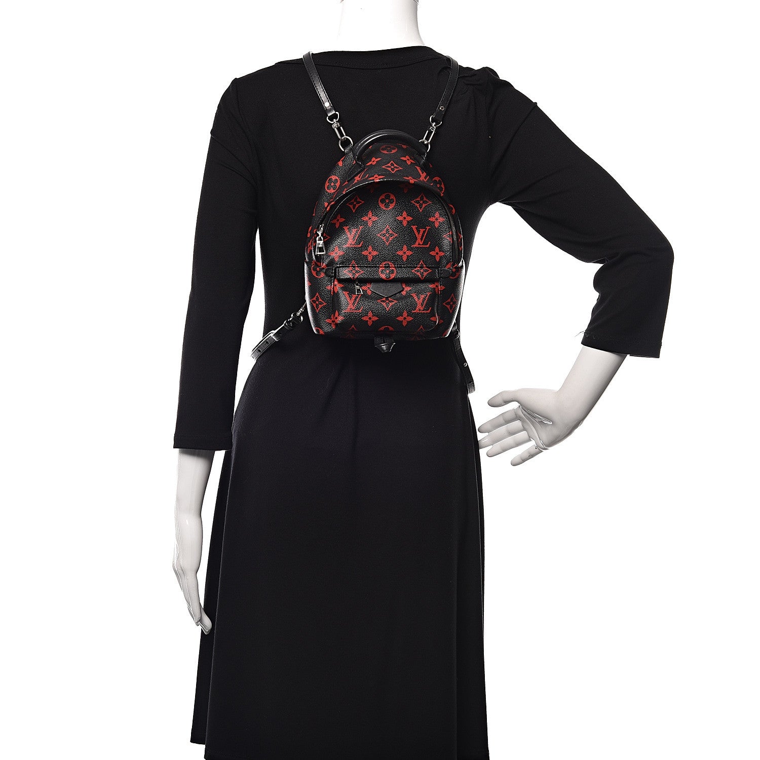 Louis Vuitton Monogram Infrarouge Palm Springs Backpack Mini 2 of 8