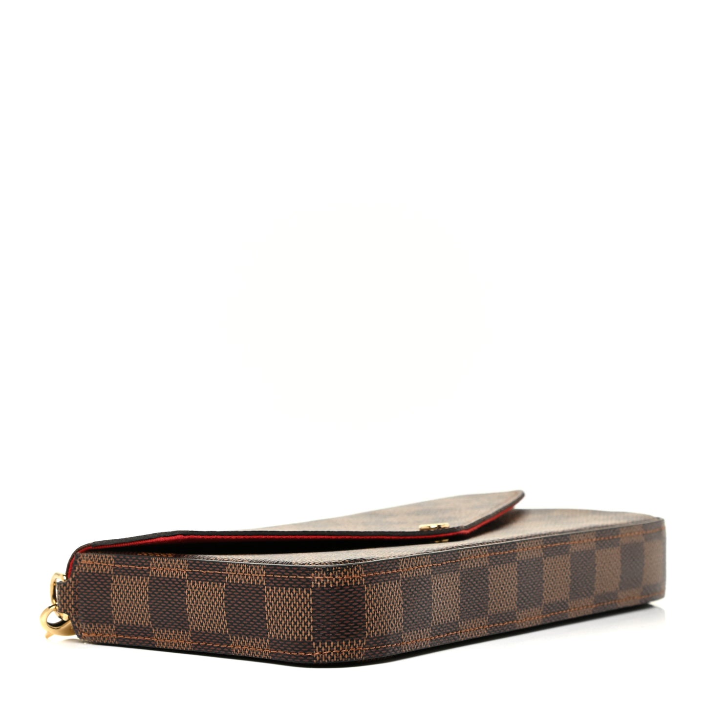 Damier Ebene Pochette Felicie Chain Wallet