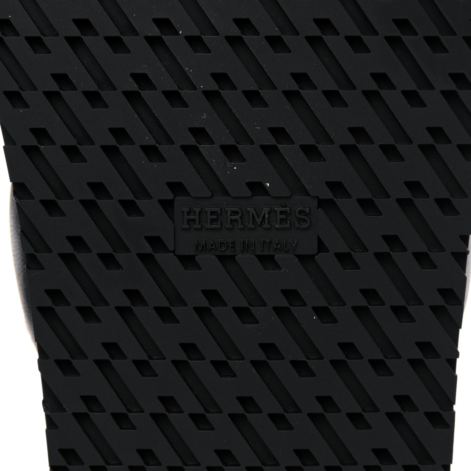 Hermes Nappa Extra Sandals 37.5 Black 6 of 9
