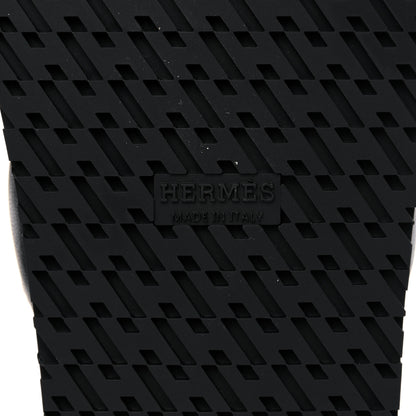 Hermes Nappa Extra Sandals 37.5 Black 6 of 9