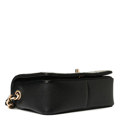 Chanel Caviar Quilted Small Fashion Therapy Flap Bag Black 3 of 11
