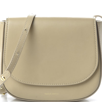 Mansur Gavriel Calfskin Mini Flap Crossbody Bag Creme 9 of 9