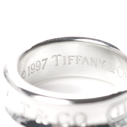 Tiffany Sterling Silver 1837 Band Ring 50 5.25 4 of 5