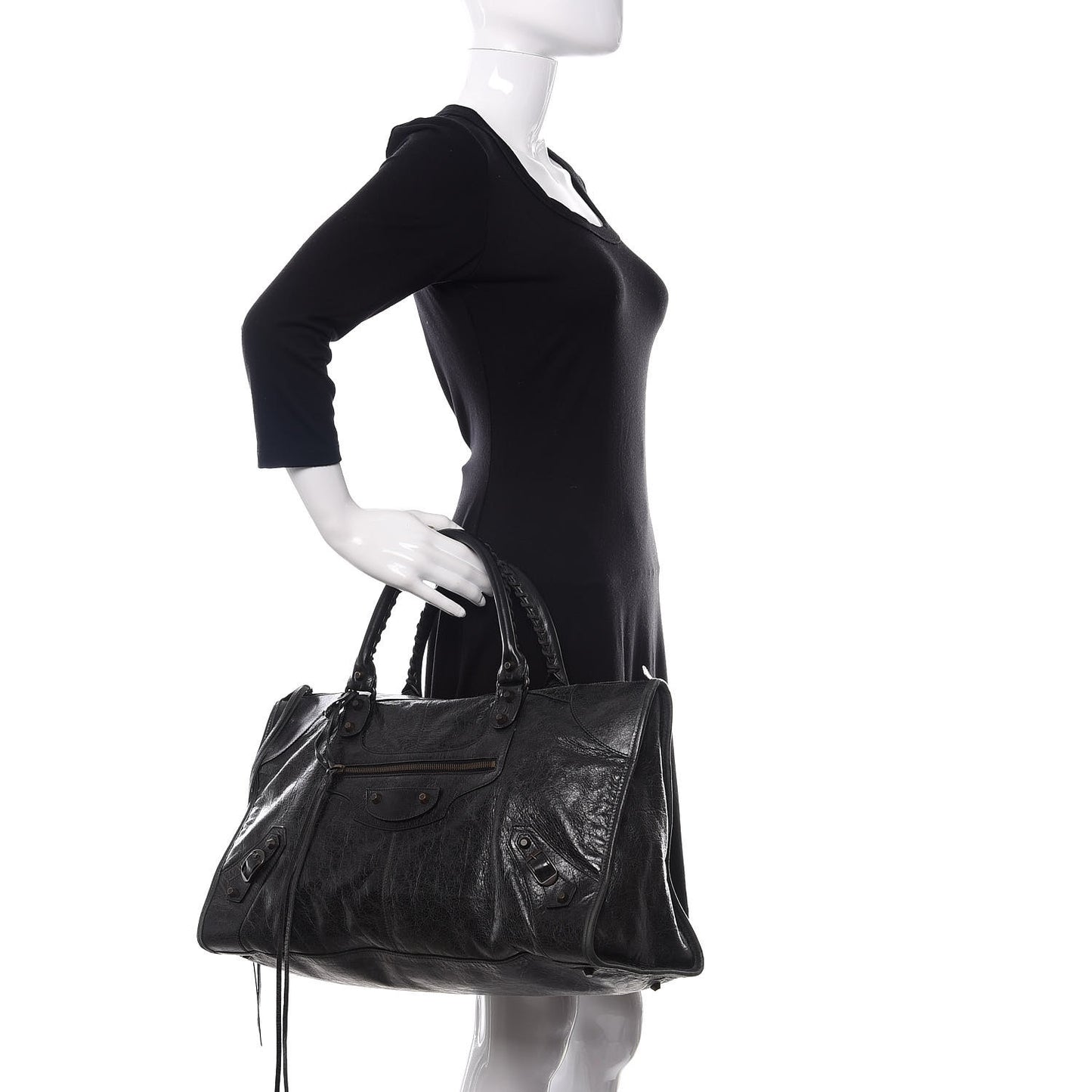 Agneau Classic Hardware Work Black