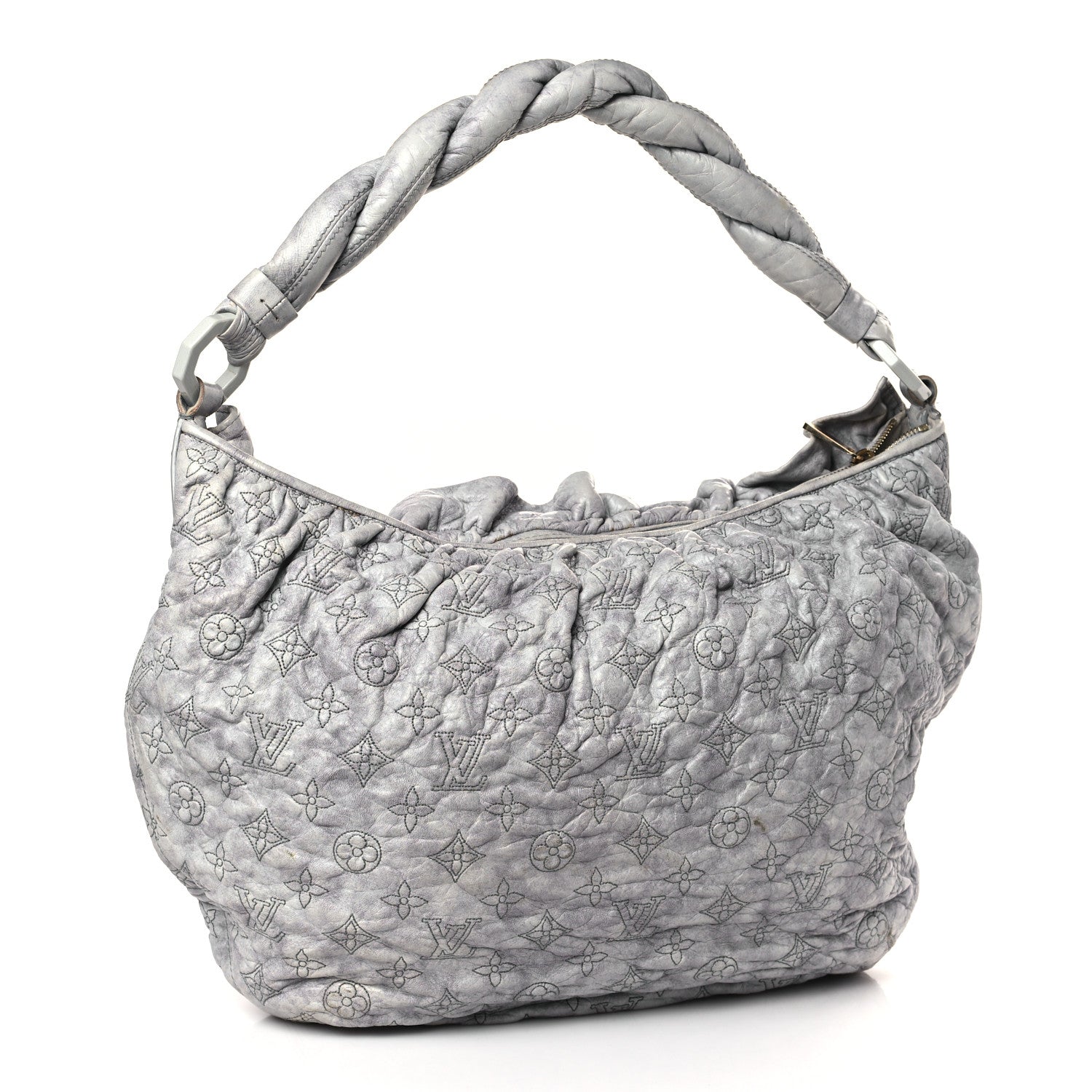 Louis Vuitton Monogram Olympe Nimbus PM Gris Perle 2 of 8
