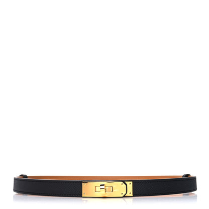Hermes Epsom Kelly Belt Black 1 of 3