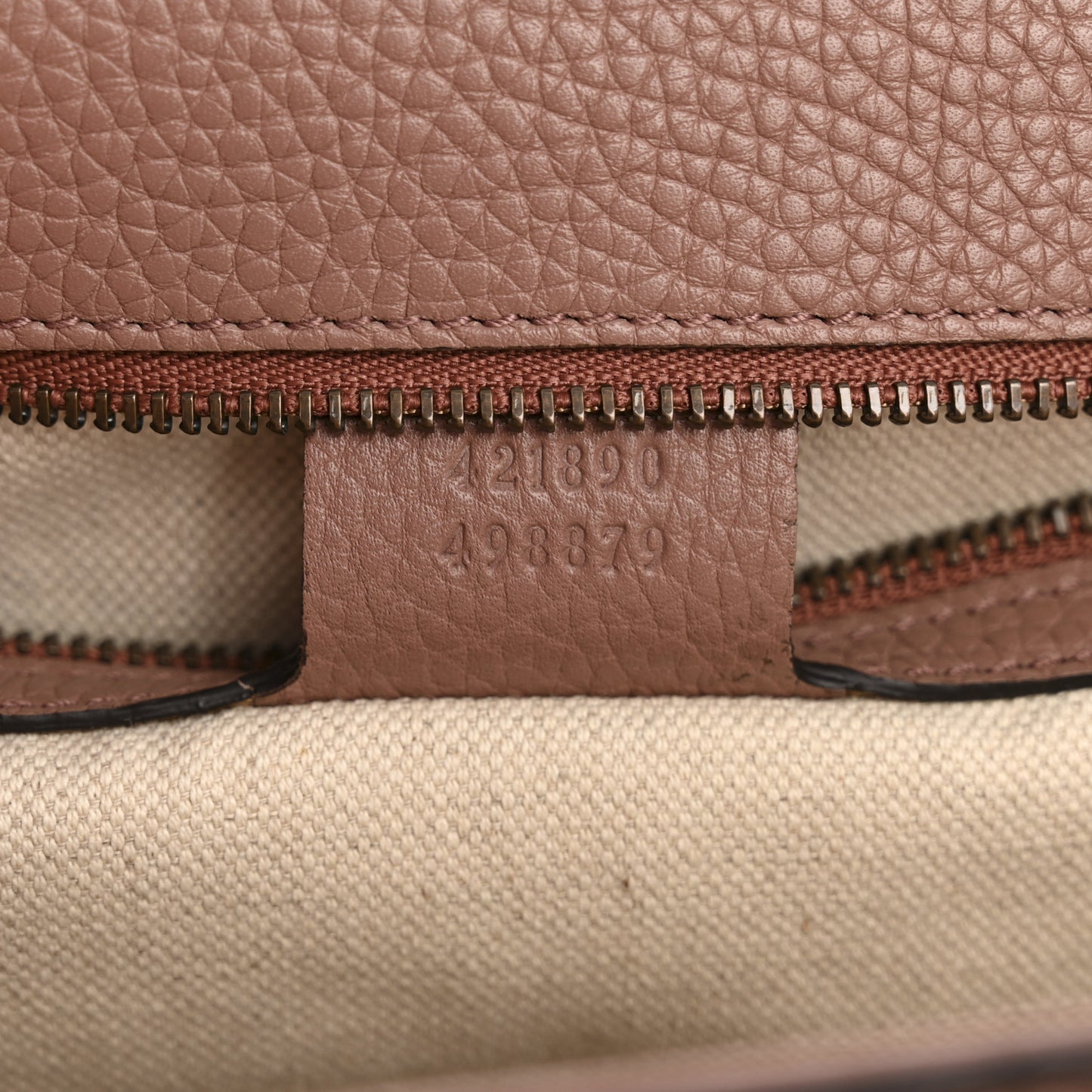 Calfskin Small GG Marmont Top Handle Bag Rosy Phard