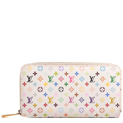 Louis Vuitton Monogram Multicolor Zippy Wallet White 1 of 7