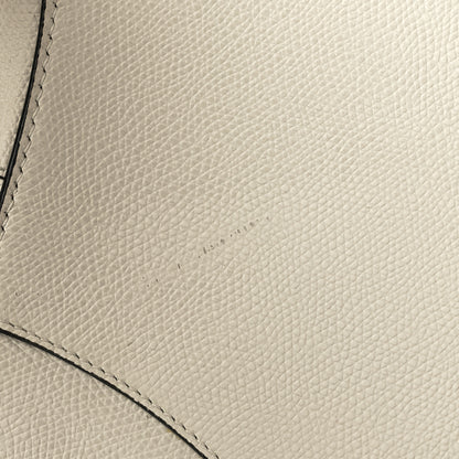 Christian Dior Grained Calfskin Saddle Bag White 13 of 14