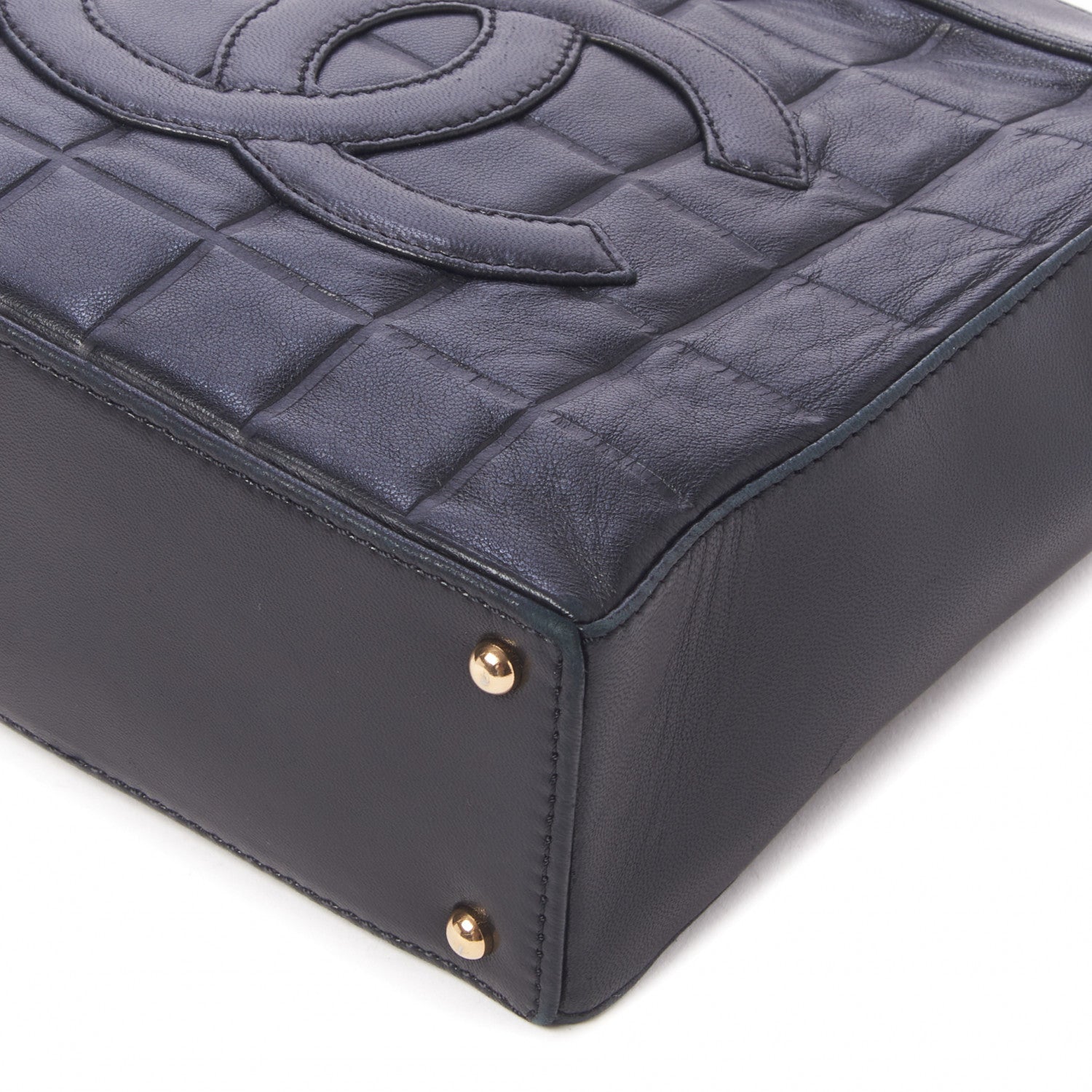 Chanel Lambskin Quilted Small Chocolate Bar Shoulder Bag Black 5 of 9